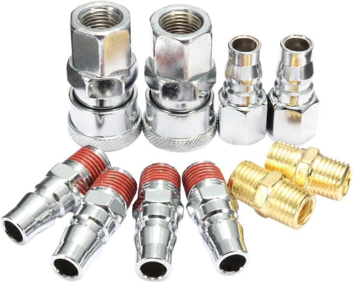10pcs Compressor Connector Iron Quick Connector Compressor Quick Connector 4c British