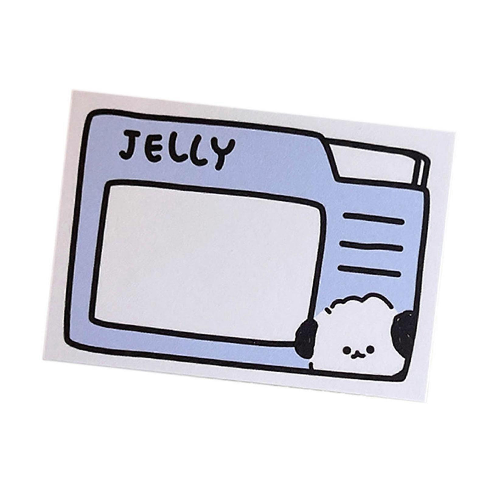100 Sheets Little Animals Sticky Notes Cute Cartoon Memo Notes Portable Self Stick Memo Pad for Take Notes Study Work