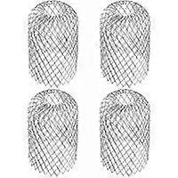 4 Pieces Gutter Strainers Approx Gutter Filters Gutter Mesh Stop Leaf Strainer Strainer Leaf Guard Gutter Cover Stainless Steel 6.69 X 3.15 Inches
