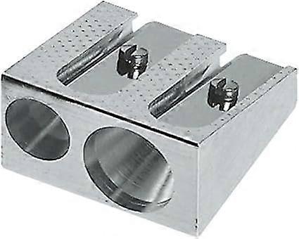 183400 Bi-metal pencil sharpener for graphite pencils 50 - 34 silver