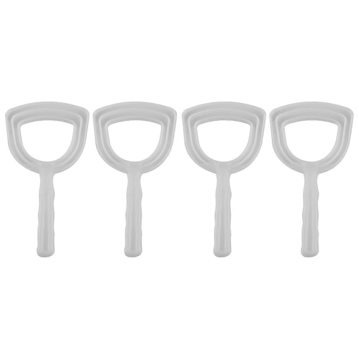 Meat Scraper Bone Dust Scraper Bone Scraper White Poly Scraper Bone Dust Remover Square Bone Dust Scraper