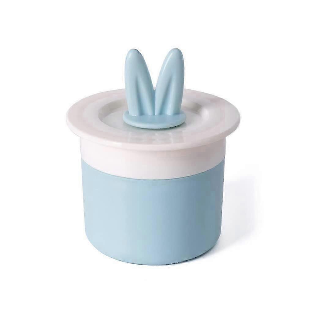 Nettoyant pour le visage Articles de toilette Bubble Foamer Foaming Cup Fabricant de mousse portable, bleu clair et blanc