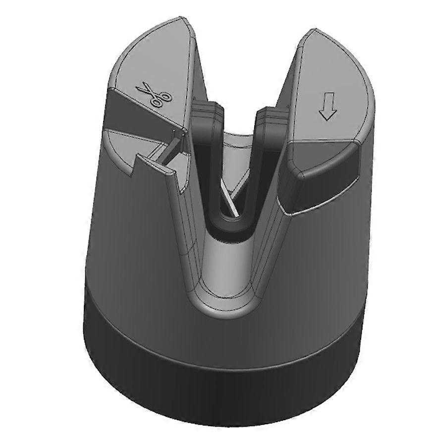 Multifunctional suction cup knife sharpener X-type tungsten steel knife sharpener