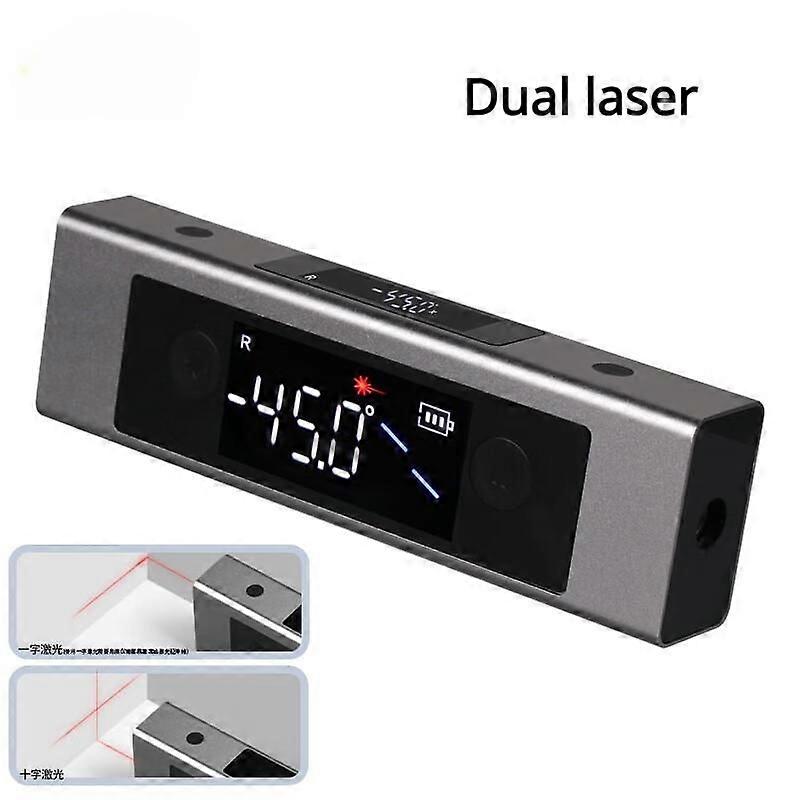 New laser level goniometer, casting instrument, measuring tool, protractor, digital inclinometer, construction tool, angle ruler