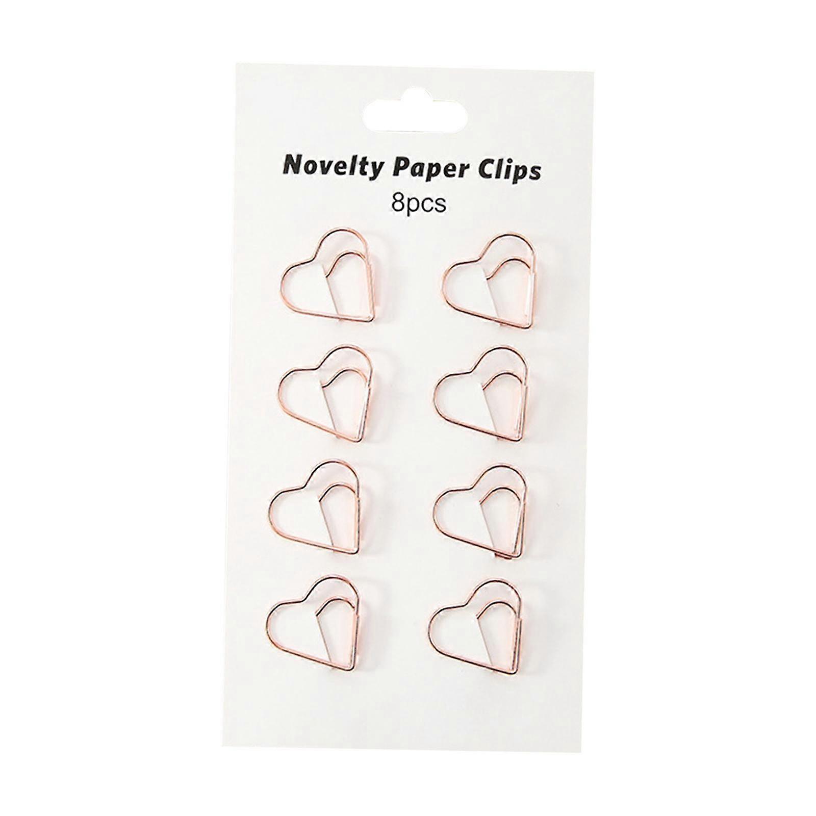 8Pcs Large Paper Clips Wire Accessories for Organization Student School File