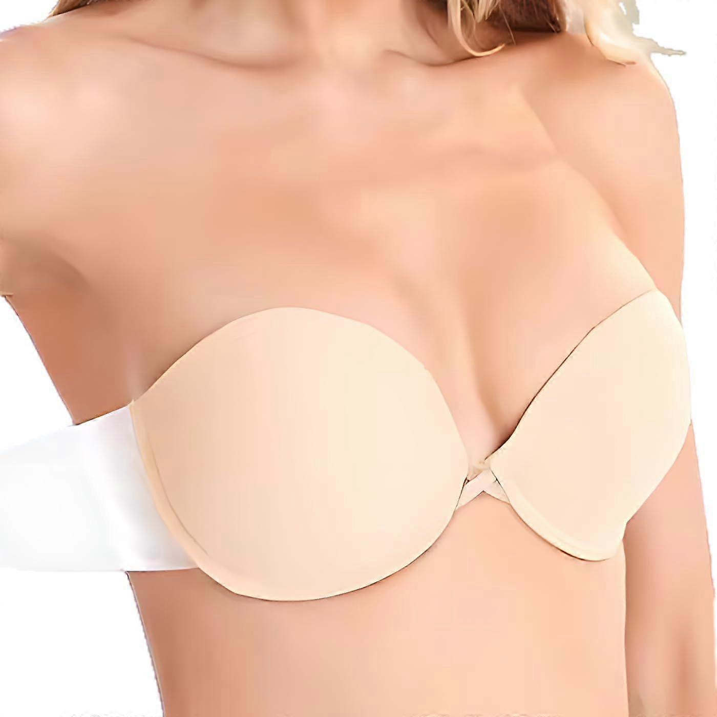 2025 Latest Model  Sticky Push Up Bra Adhesive Backless Strapless Bra | Reusable