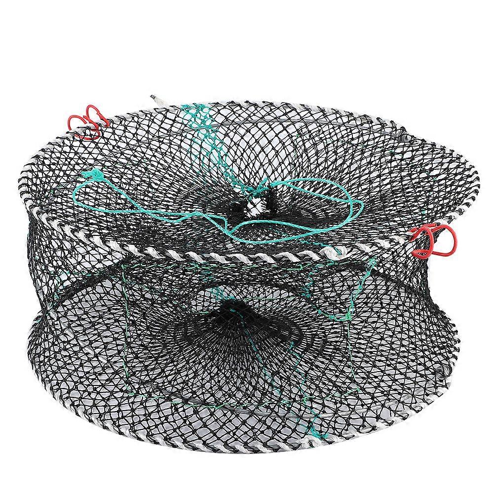 Portable Collapsible Crab Traps Foldable Crabbing Net for Lobster Shrimp Cast Mesh Fishing Accessories