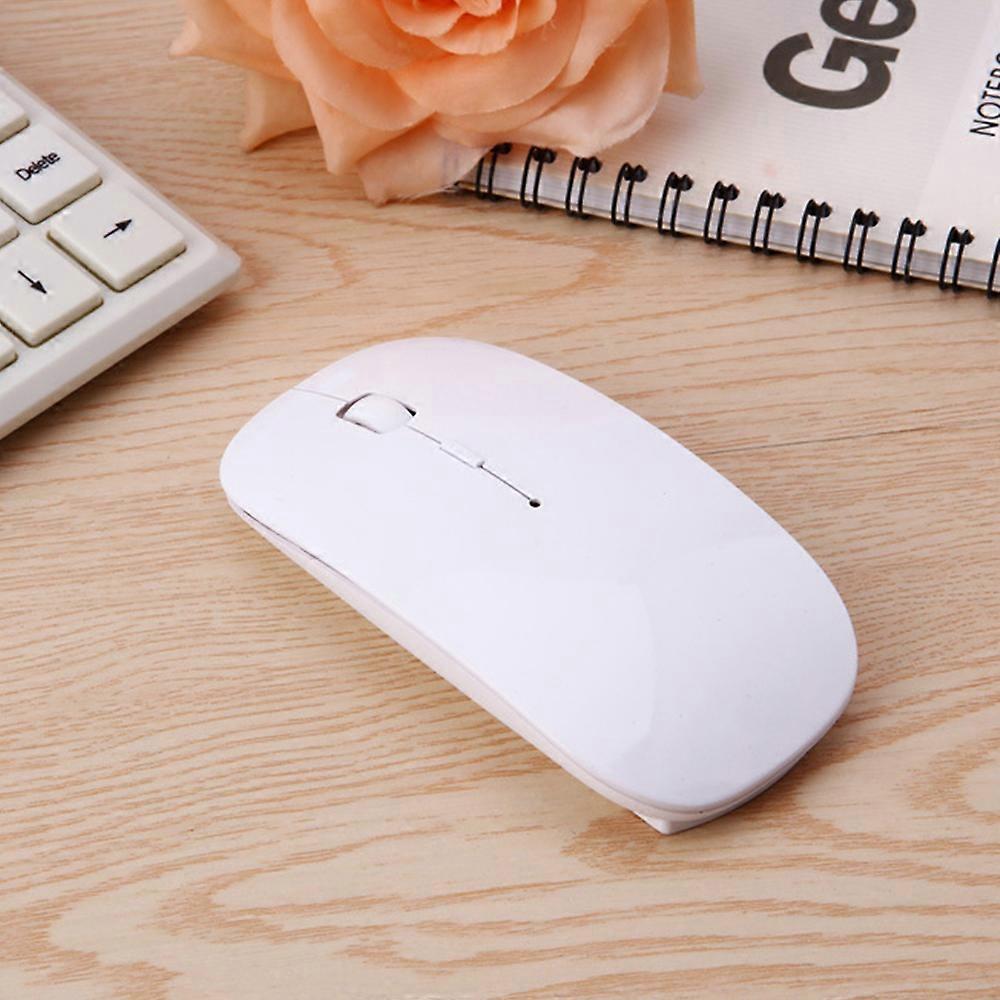Wireless Mouse|Hyl13-Bluetooth 2.4G Wireless Mouse-White
