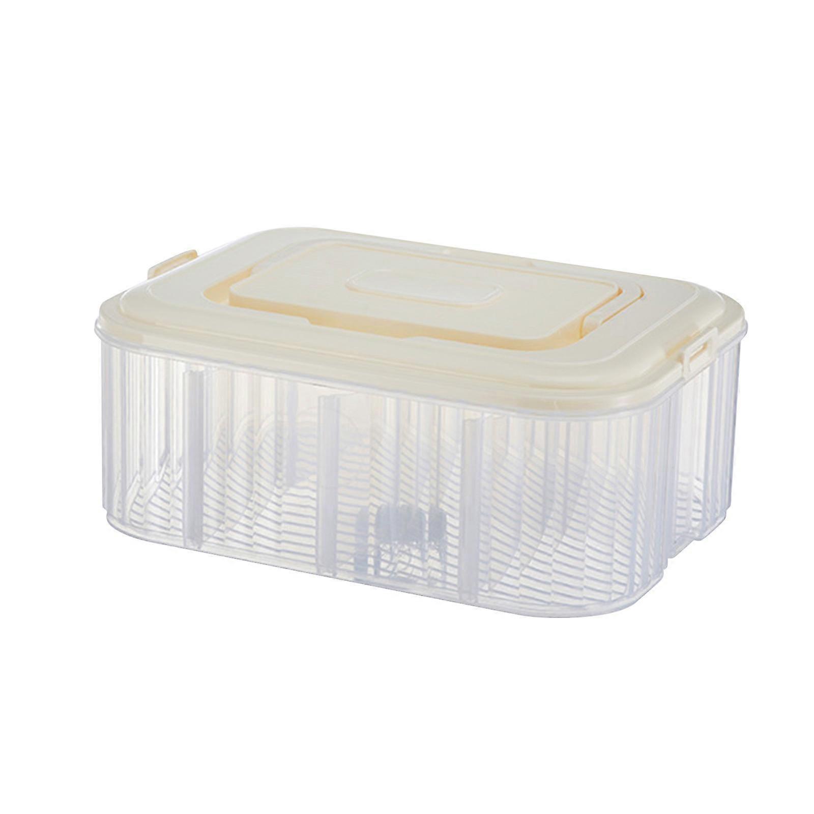 Grid Toy Storage Box with Handle, Organization Nursery Desk Organizer Art Craft