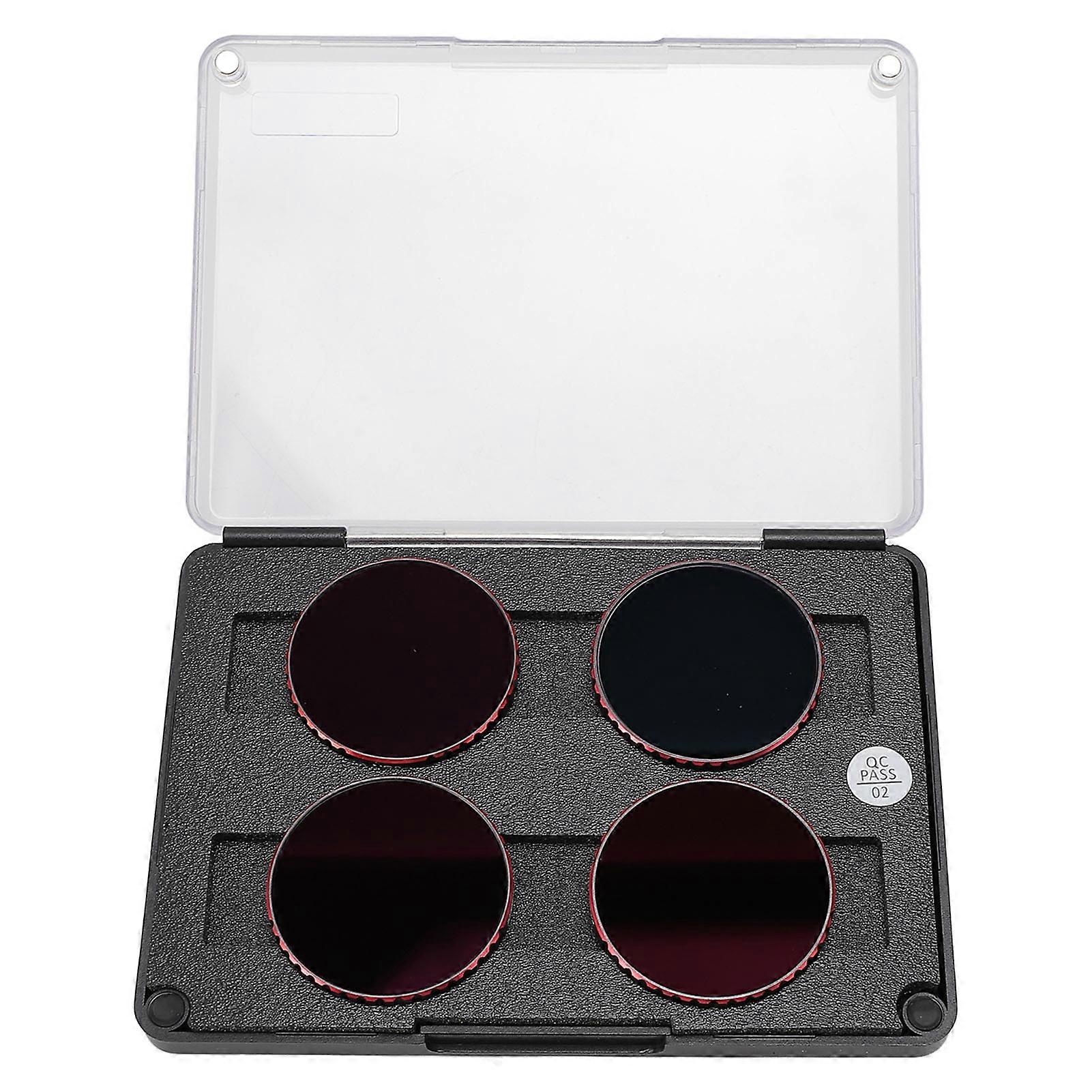 ND CPL Filter Set for Action 5pro ND8 ND16 ND32 CPL Action Camera Polarizer Neutral Density Filters with Storage Box 