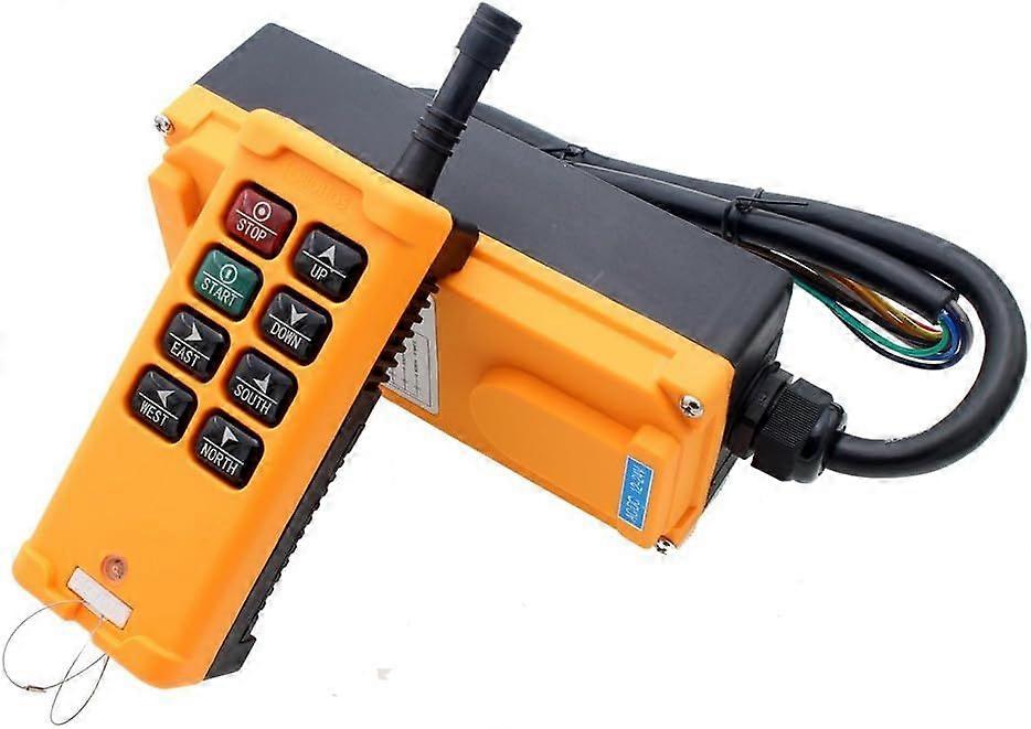 2025 Latest Model  8 Key Industrial Remote Control Wireless Hoist Crane Push
