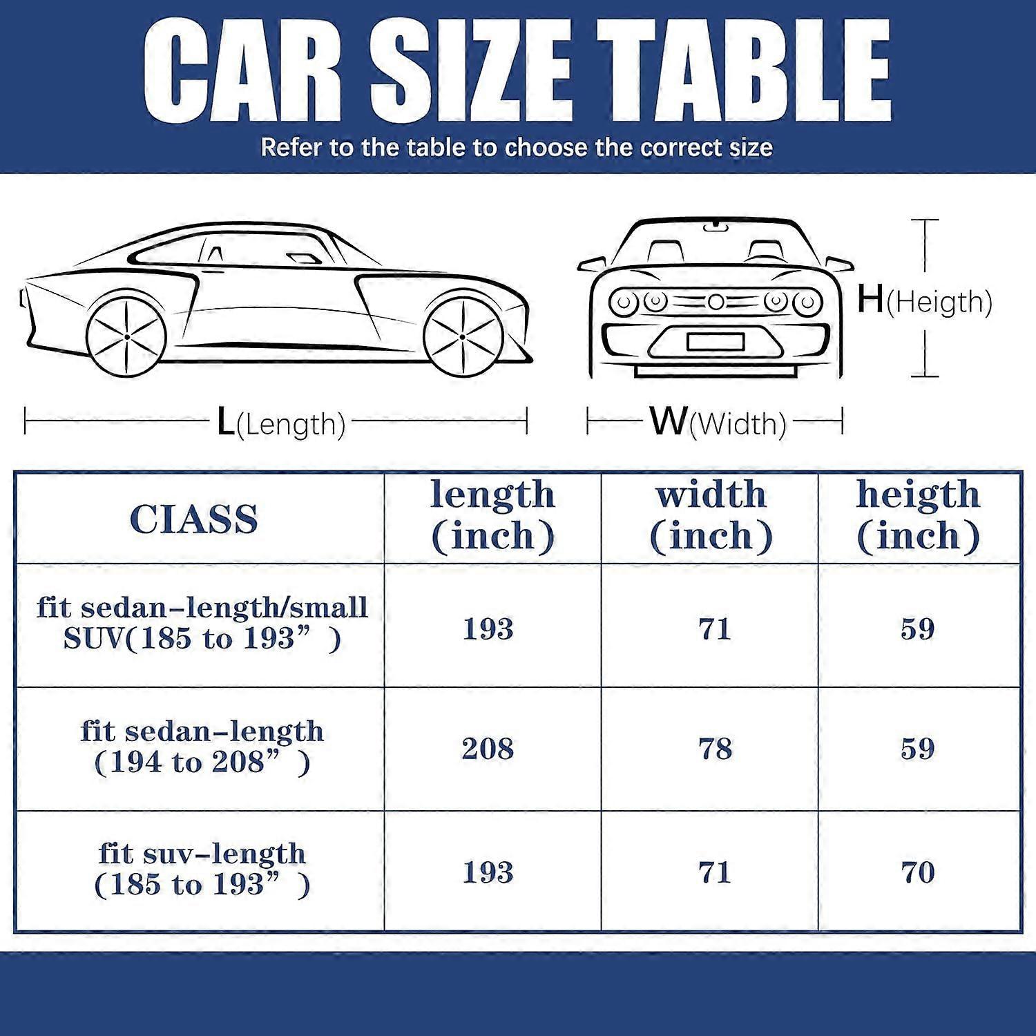 Τελευταίο μοντέλο πλήρους κάλυψης αυτοκινήτου 2025, αδιάβροχο για τις περισσότερες καιρικές συνθήκες για αυτοκίνητα
