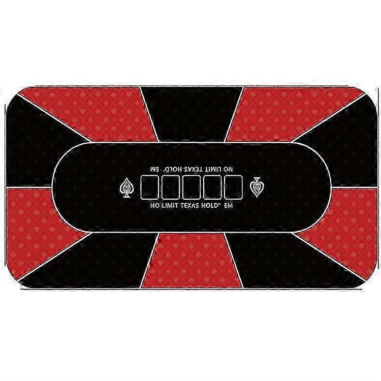 Texas Hold'em Table Mat Game Rubber Mat Casino Baccarat Special 180*90cm