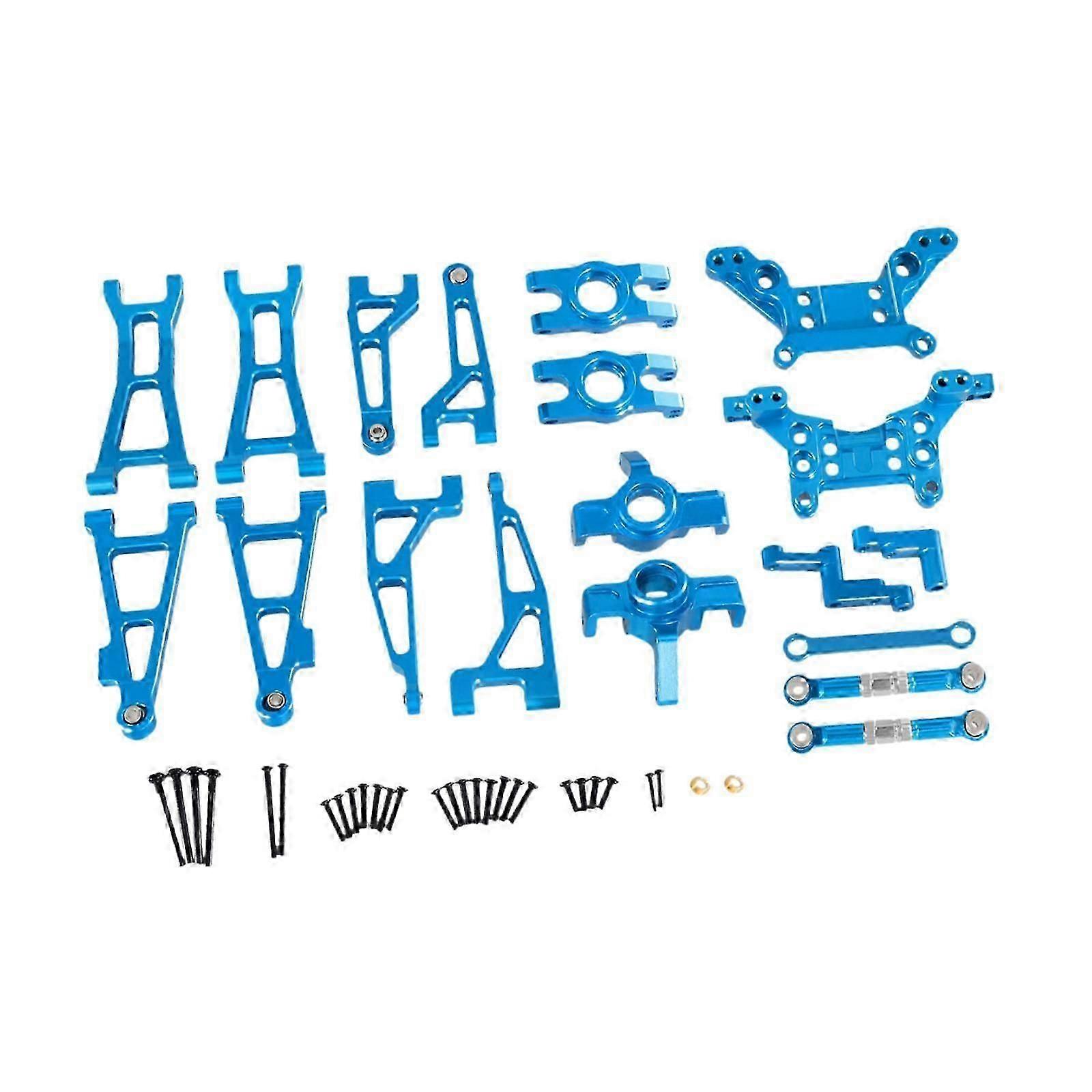 1/16 RC Car Upgrade Set Easy Installation Sturdy Metal for 16207 16210 16209 red