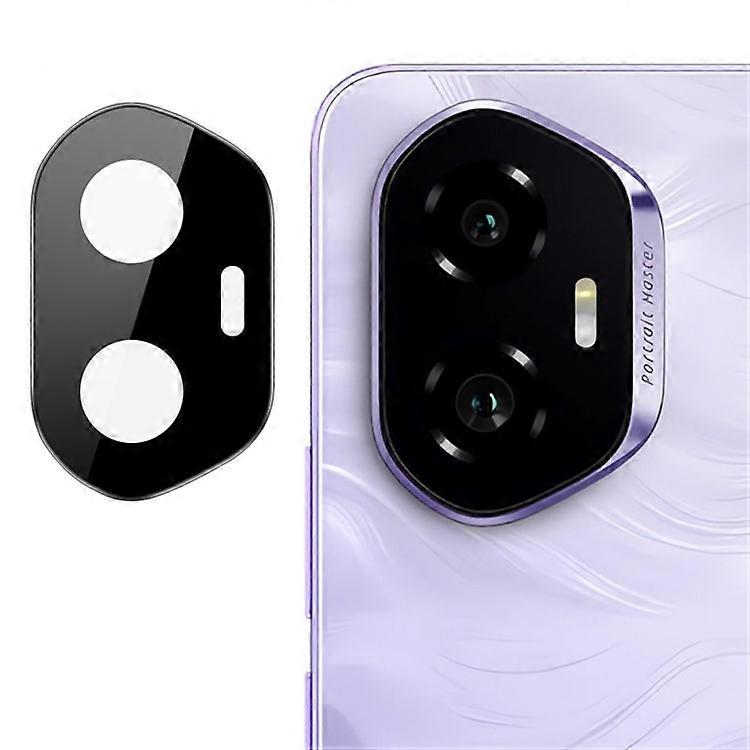 IMAK Honor 300カメラレンズプロテクター強化ガラスHDクリアレンズフィルム(ブラックバージョン)