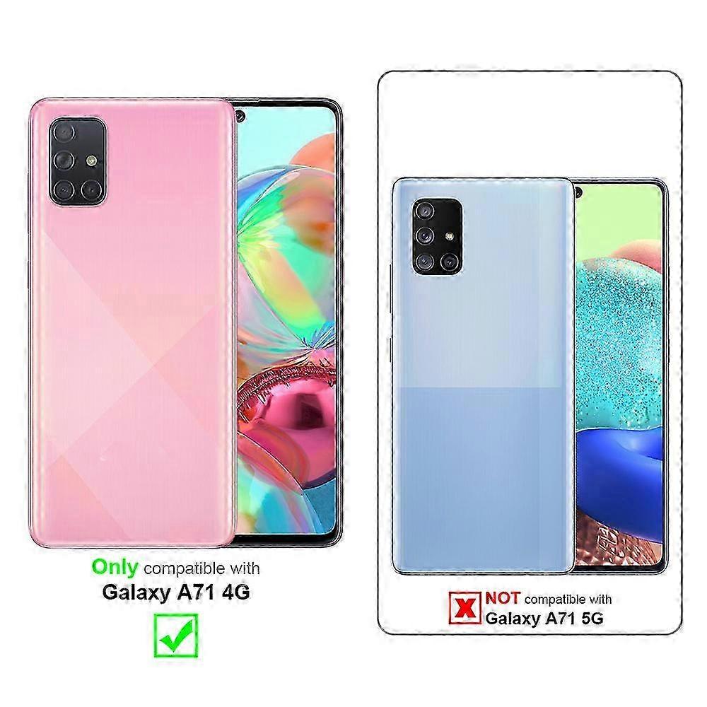 Protective Case for a Smartphone with Camera Protector - Brushed Design Compatible with Certain Brand Models