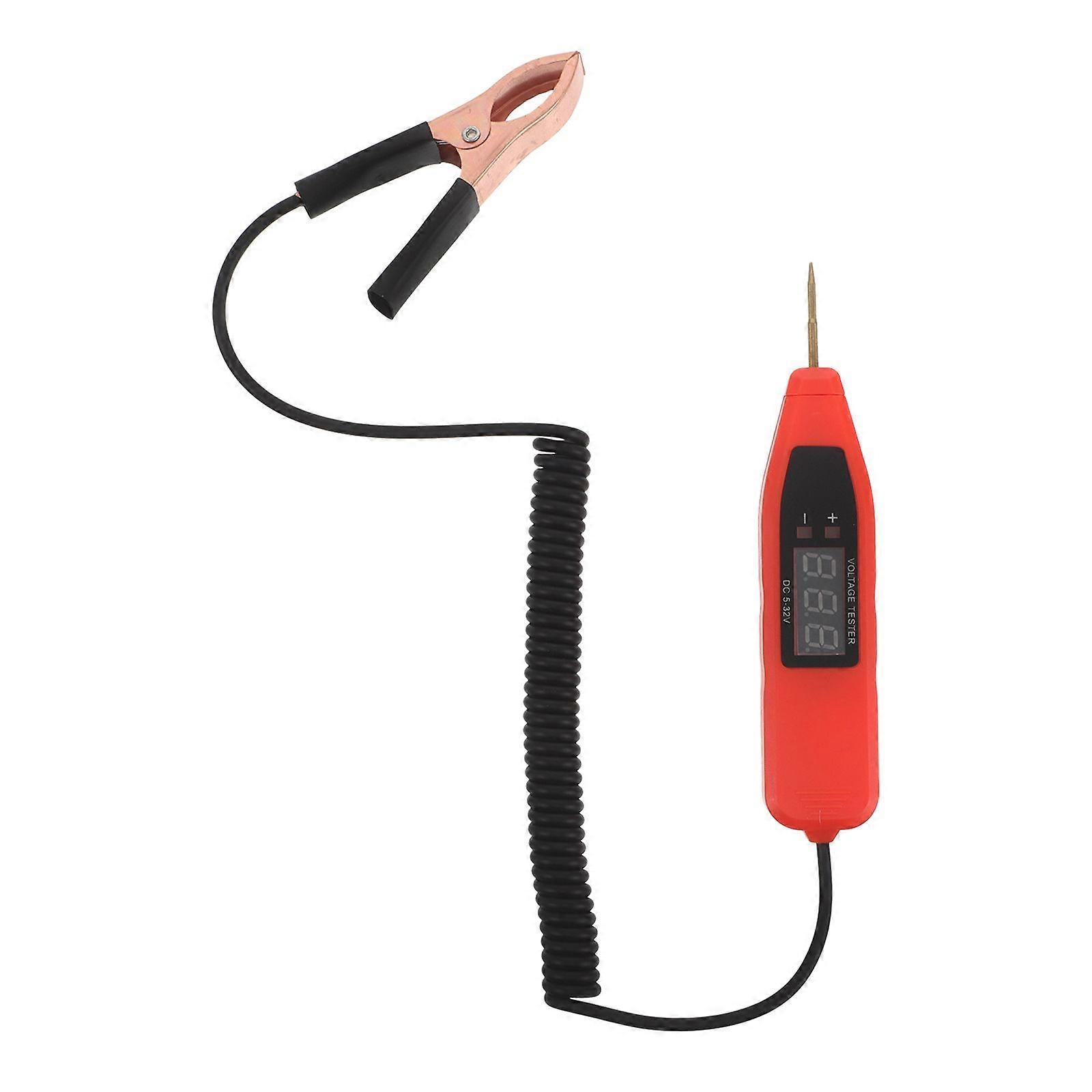 Automotive Voltage Circuit Tester Pen High Precision Car Electrical Test Light For Battery Ignition System Lights Portable Vehicle Voltage Circuit Ins