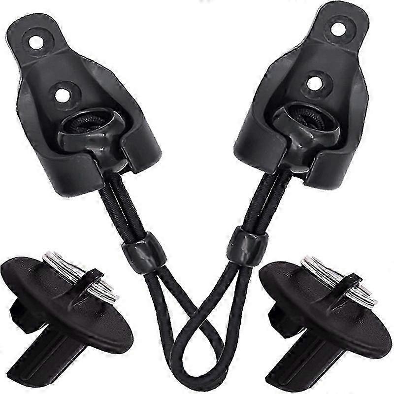 Windproof Roller Blinds for Indoor & Outdoor Use with Bungee Tie Downs