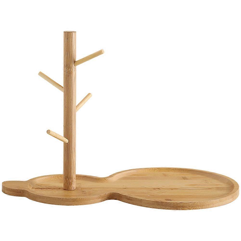 Durable Wood Tray for Keys and Accessories, Chic and Compact