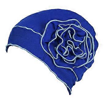 Turban Mjuk Blommössa Elastiskt Brett Pannband Multipurpose Sömnlock för Patient