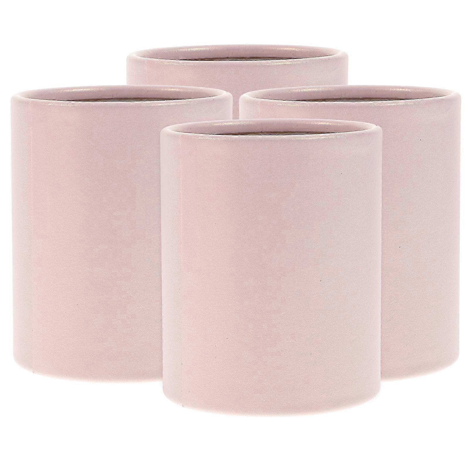 4pcs Round Bouquet Paper Boxes Small Flower Bucket Suitable for Floral Arrangements and Gift Giving