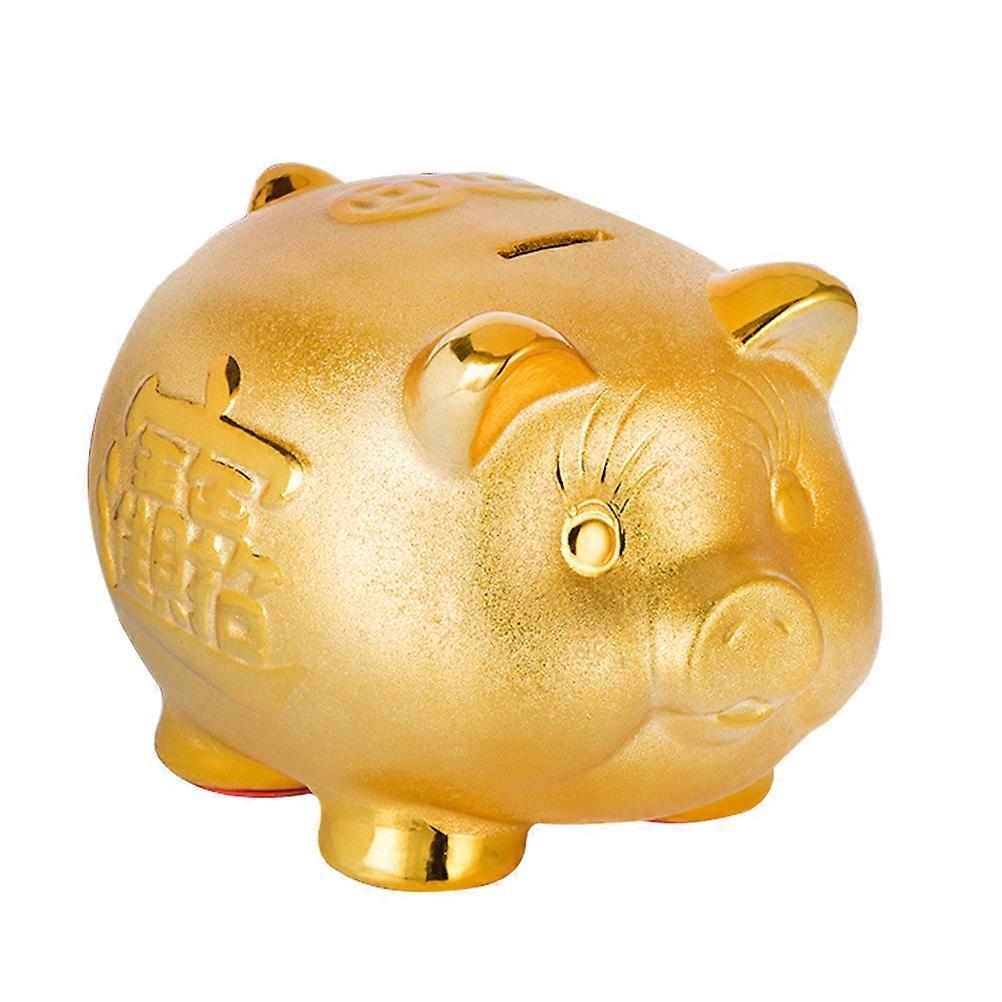 Savings Pot for Kids Room, Compact Size for Tables or Bookshelves, Cute Shape