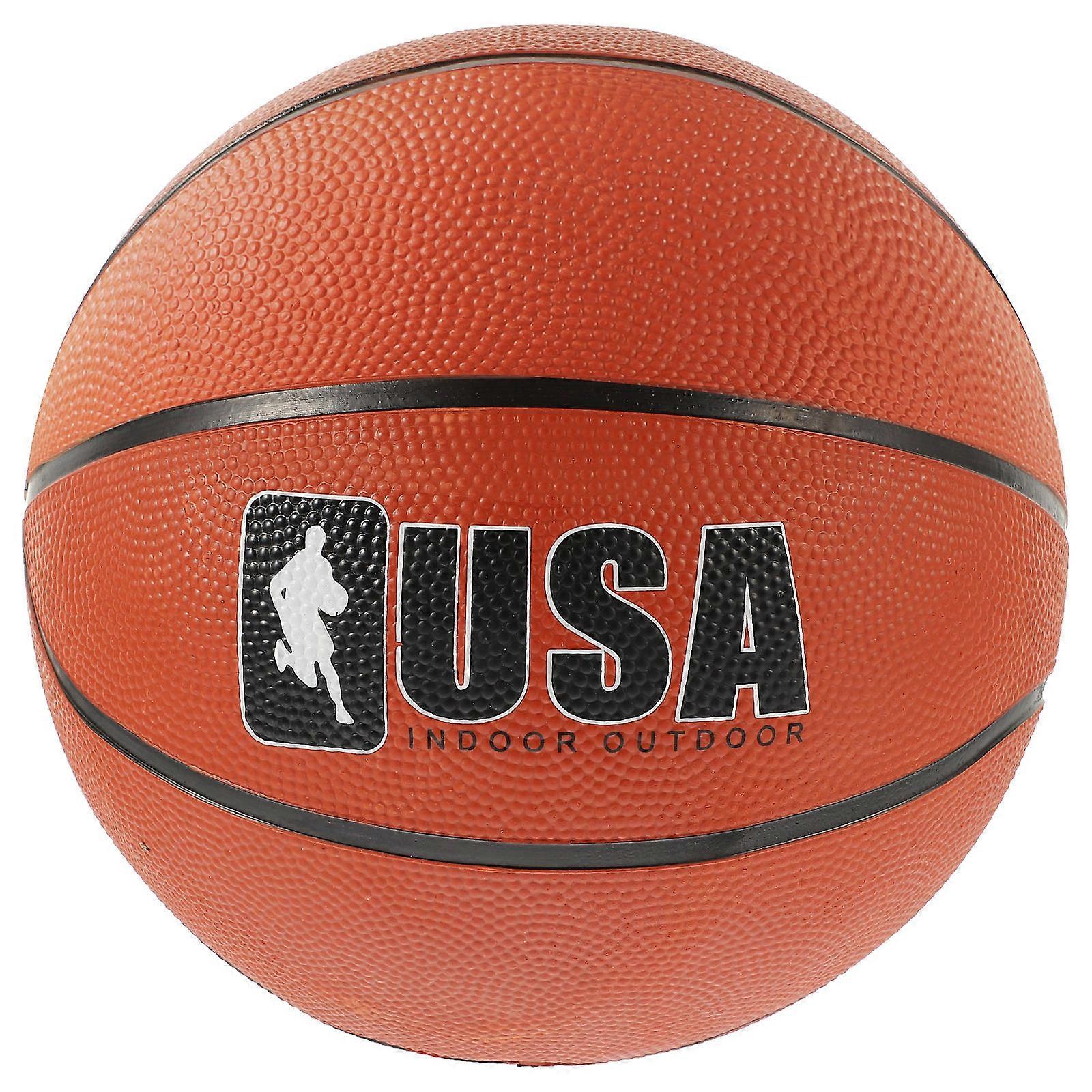 Durable Skidproof Rubber Basketball for Teens – Standard Size Training Ball for Indoor and Outdoor Games
