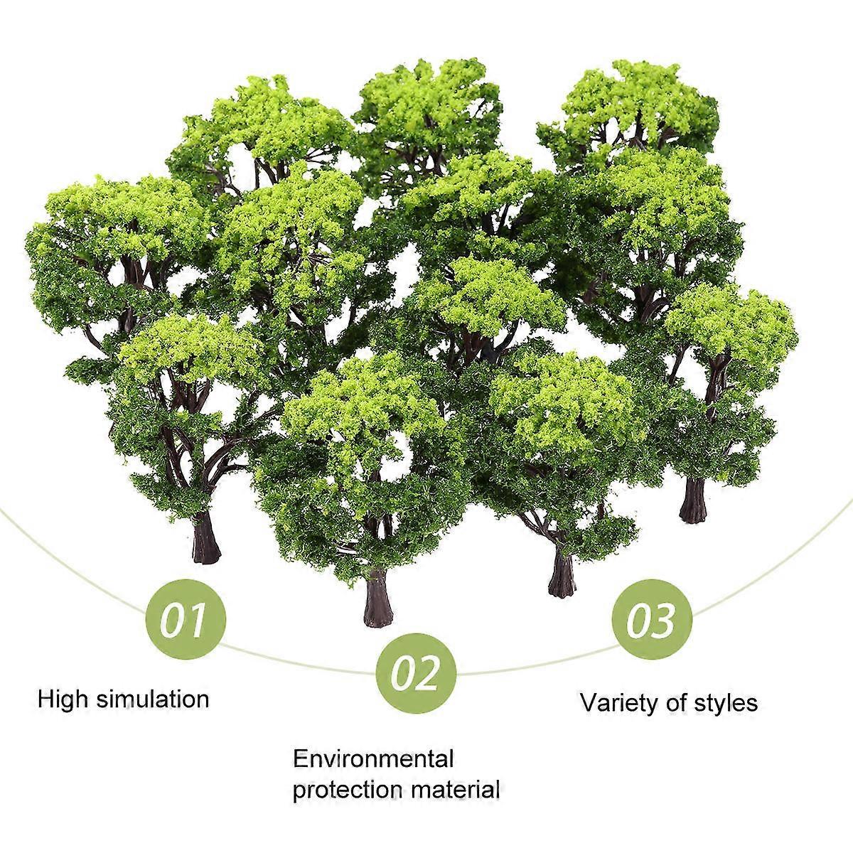 Scenic Trees for Hobbyist Projects, Compatible with Scale Model Environments