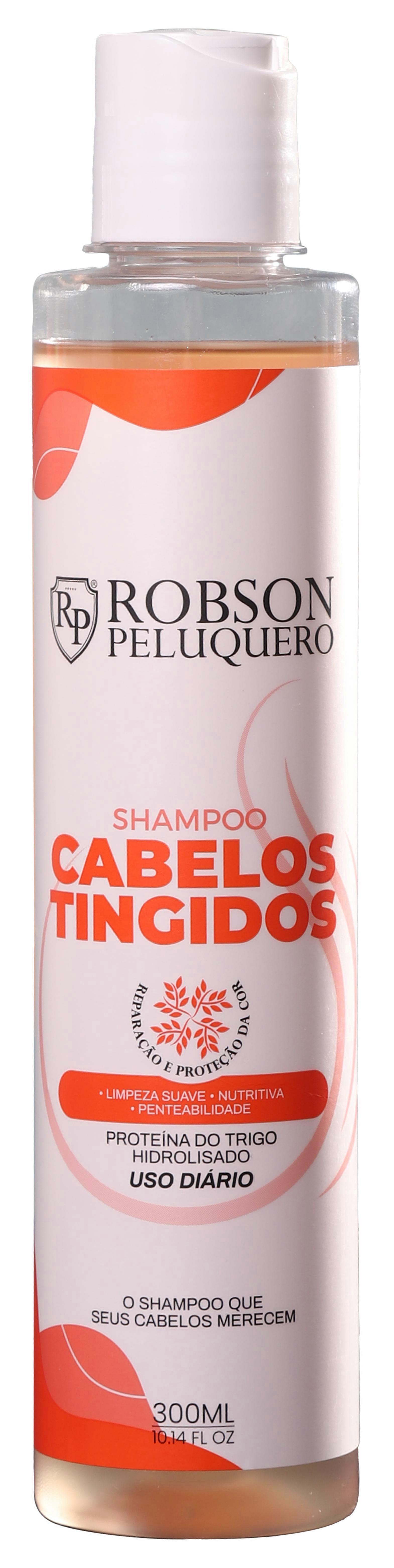Robson Peluquero - Shampoing pour cheveux colorés 300 ml Pour une couleur et une brillance durables