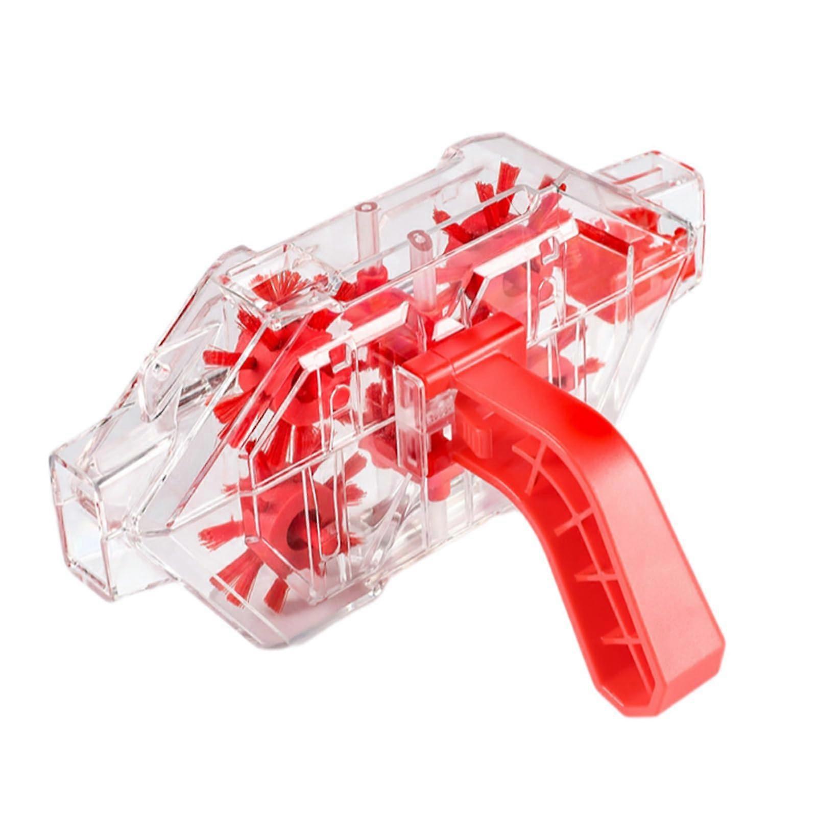 Transparent bicycle chain cleaner, professional chain scrubber, bicycles, chain cleaning, tool, bicycle maintenance tool for cycling