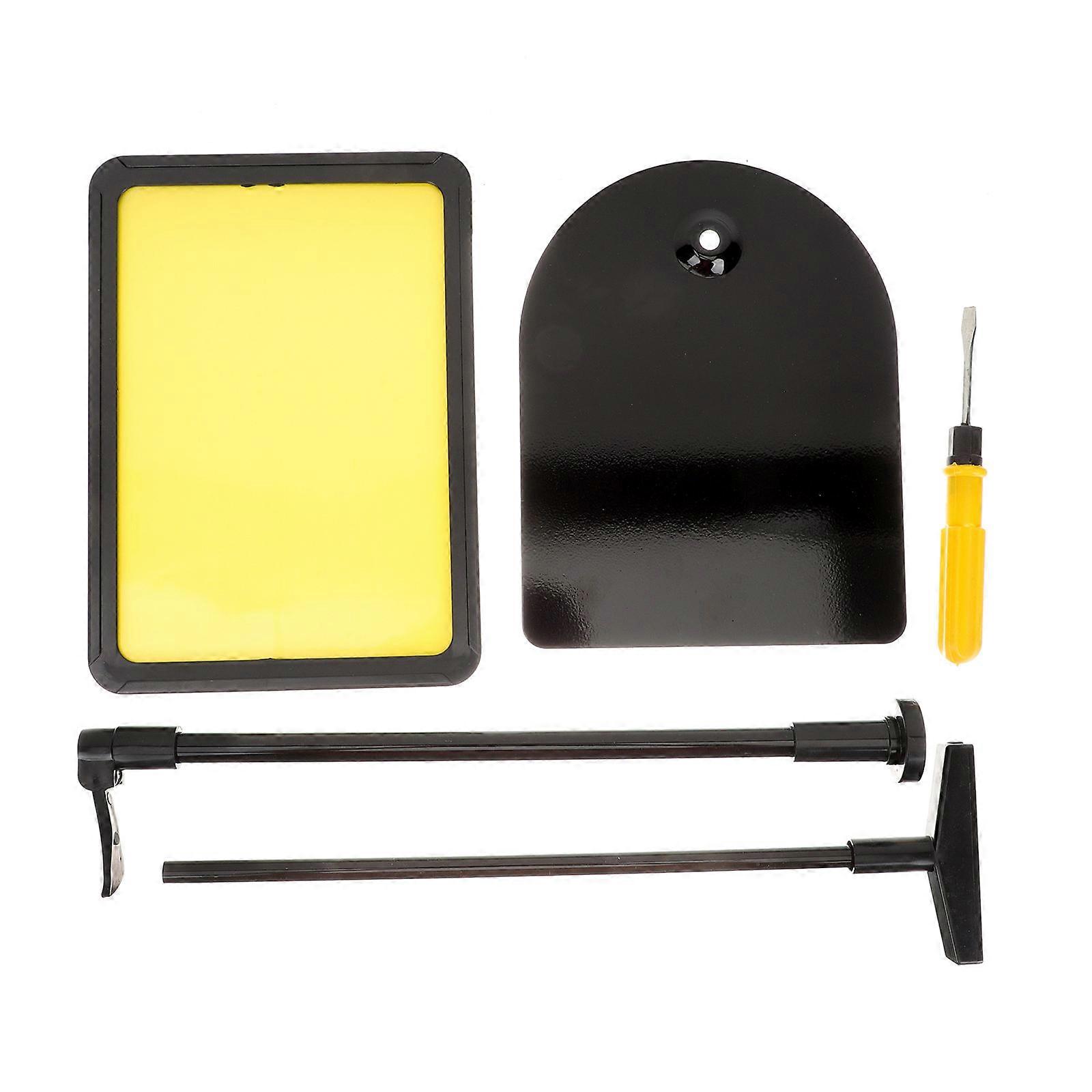 Store Sign Holder Multi-Function Price Tag Retail Display Stand Plastic Adjustable Design 1Pcs