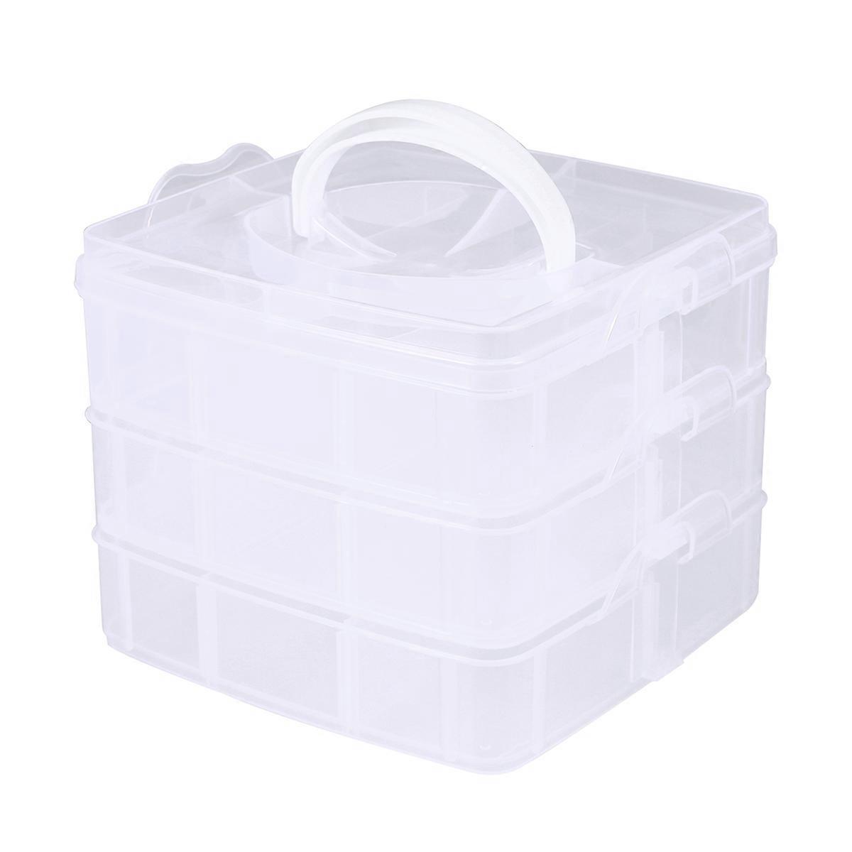 Multipurpose Storage Box Small Plastic Organizer For Playtime 15.00X15.00X12.50CM 1Set