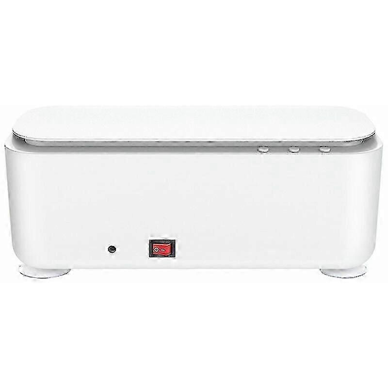 Ultrasonic cleaning machine Glasses cleaning machine Ultrasonic cleaning machine USB version white