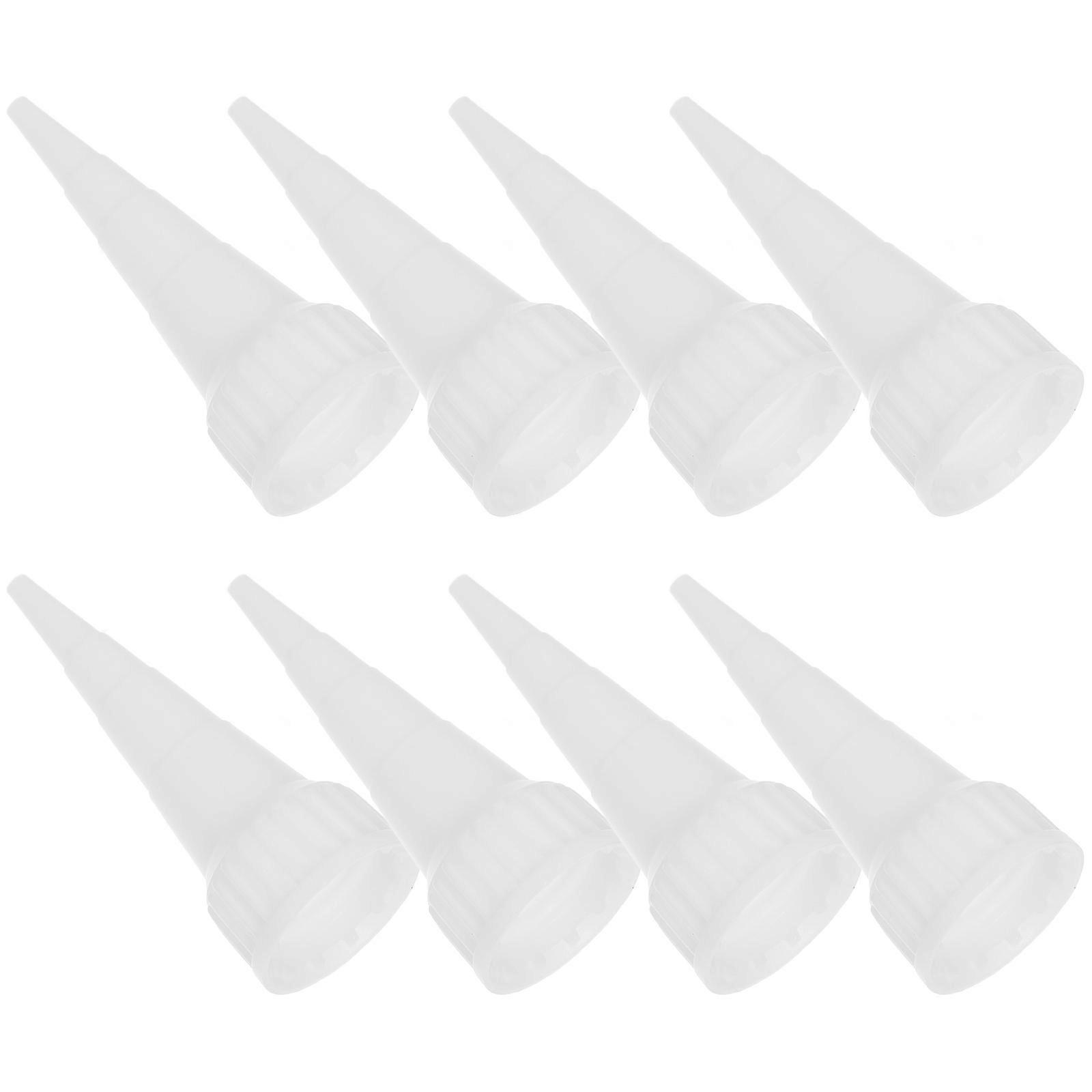 Caulking Nozzle Applicator Caulking Nozzle Tips DIY Enthusiasts Efficient Caulking 20Pcs
