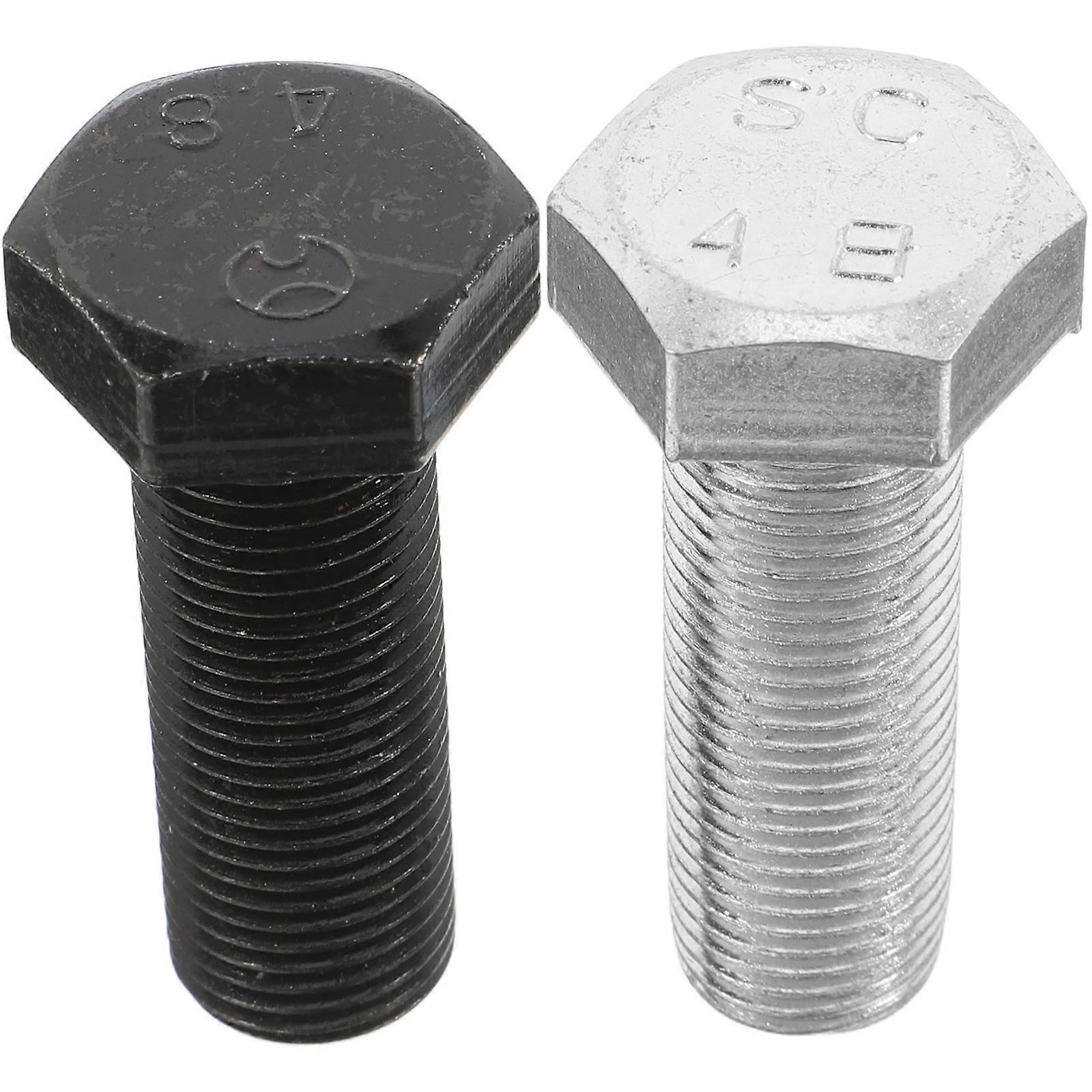 Small Outdoor Storage Box Metal Hidden Case Hexagonal Screw Shape Waterproof Portable 2Pcs