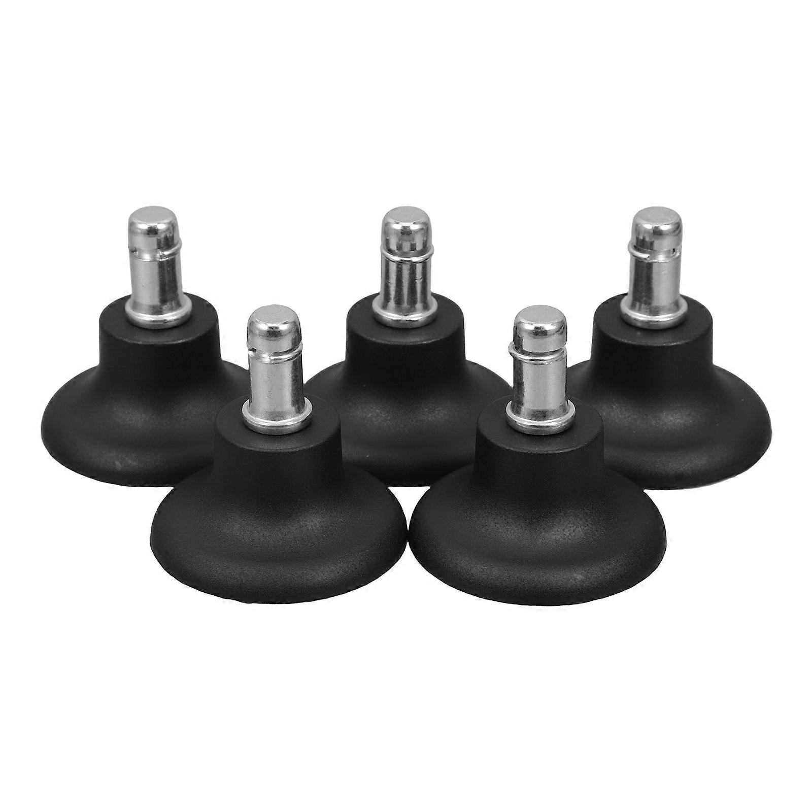 Office Chair Replacement Wheel Bell Glides Replacement Stable Seating for Office Workers 5Pcs