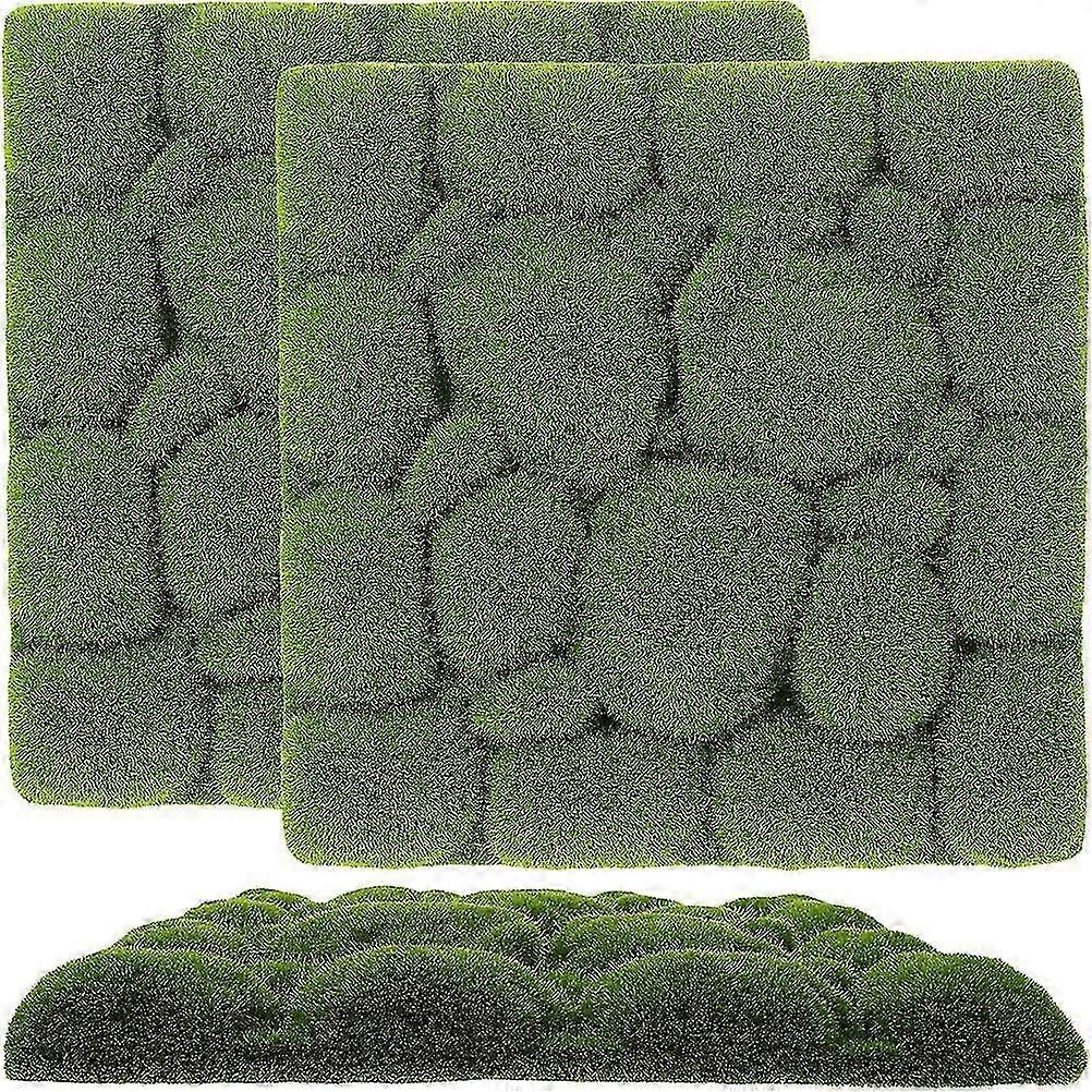 3pcs Simulation Moss Foams Board Green Plants Wall Decoration Diy Wall Background Edition 0621