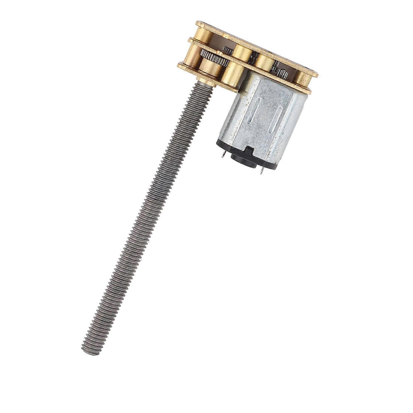 High Torque DC Gear Motor 6V 1000RPM N20 with M4x55mm Shaft for Robotics and DIY Projects