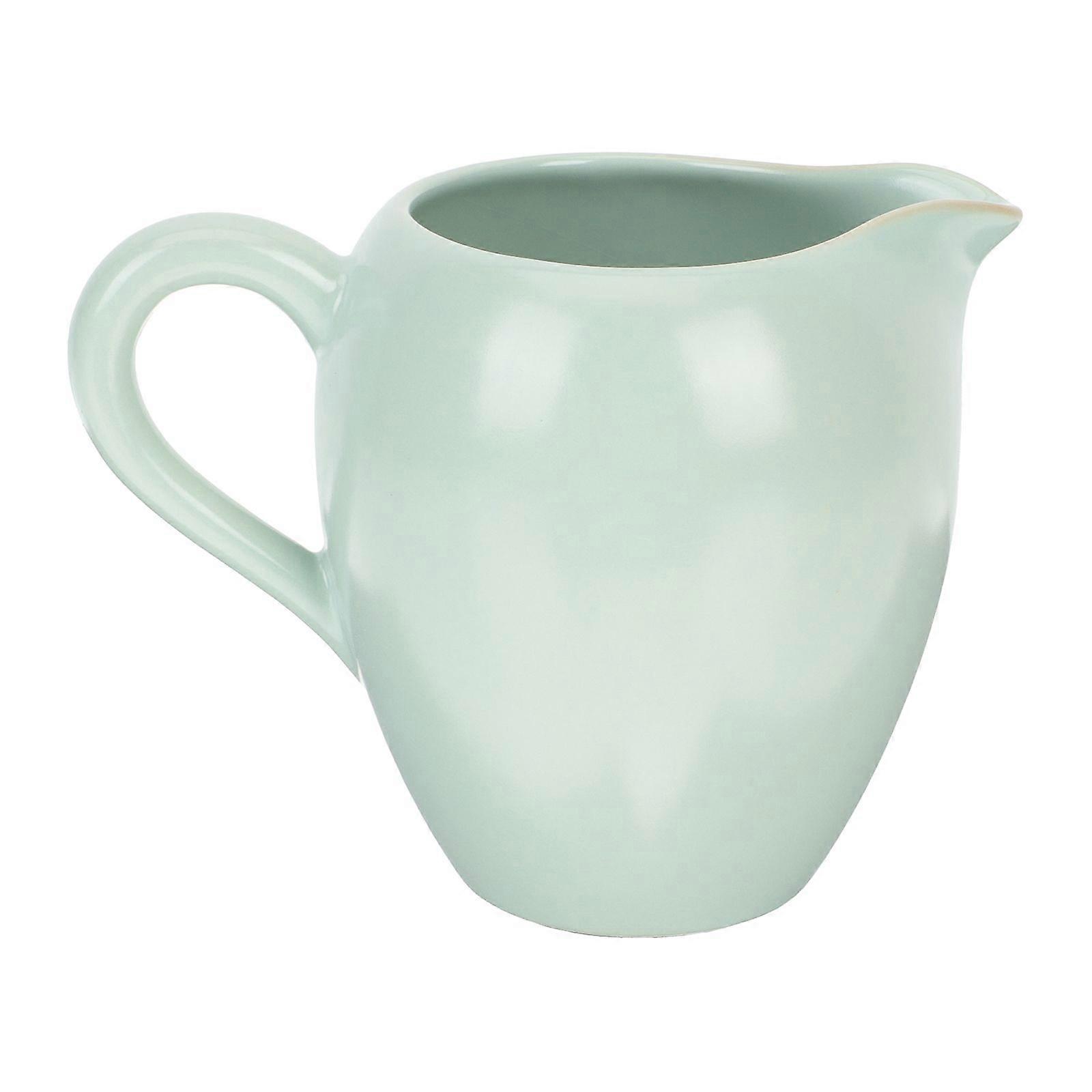 Ceramic Milk Pitcher Creamer Pitcher Coffee Syrup Pitcher Coffee Milk Kettle Coffee Pitcher