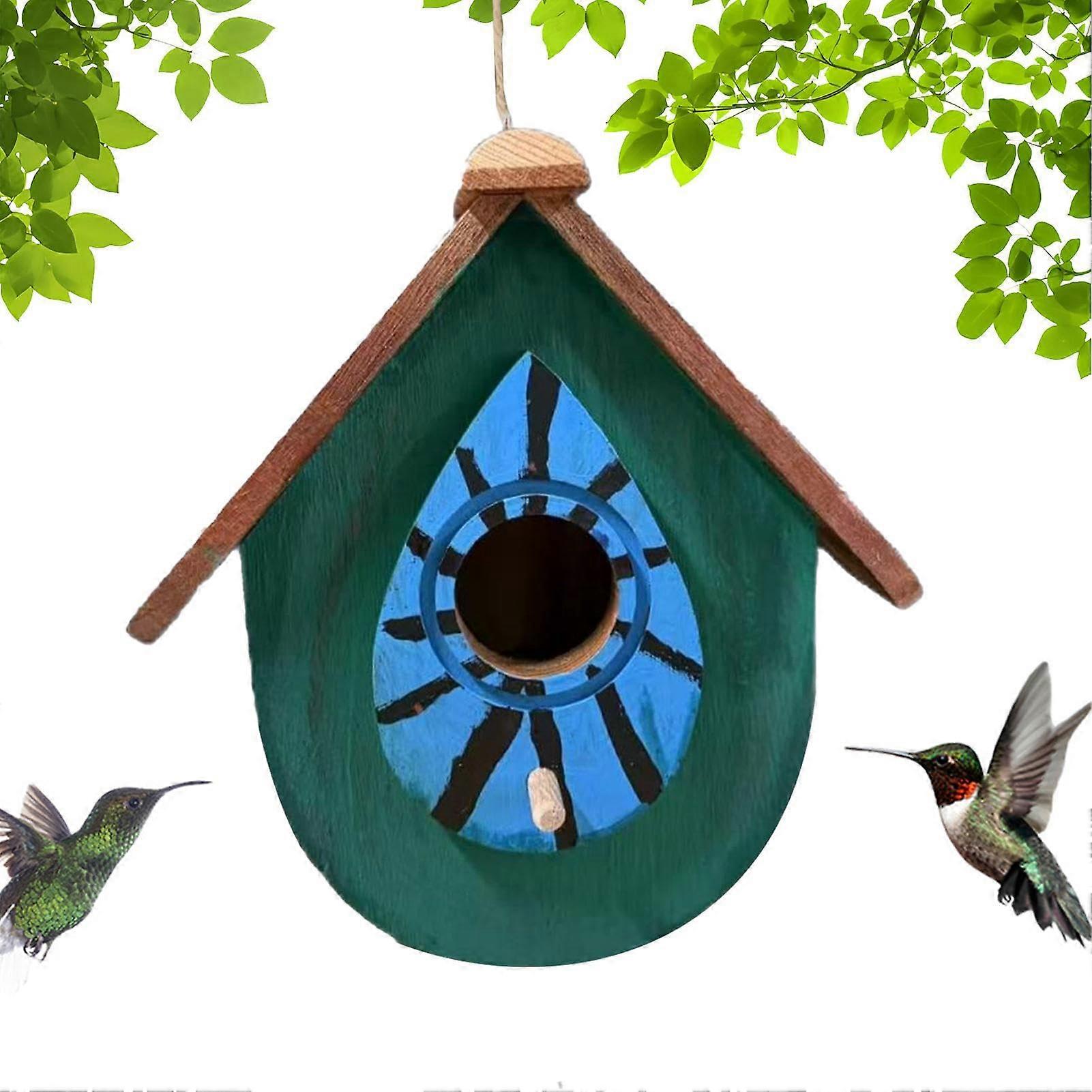Vogelhaus, Hummingbird Nest House, 17,5x10x17cm, cute, compact, rustic, for outdoor use, decorative bird box