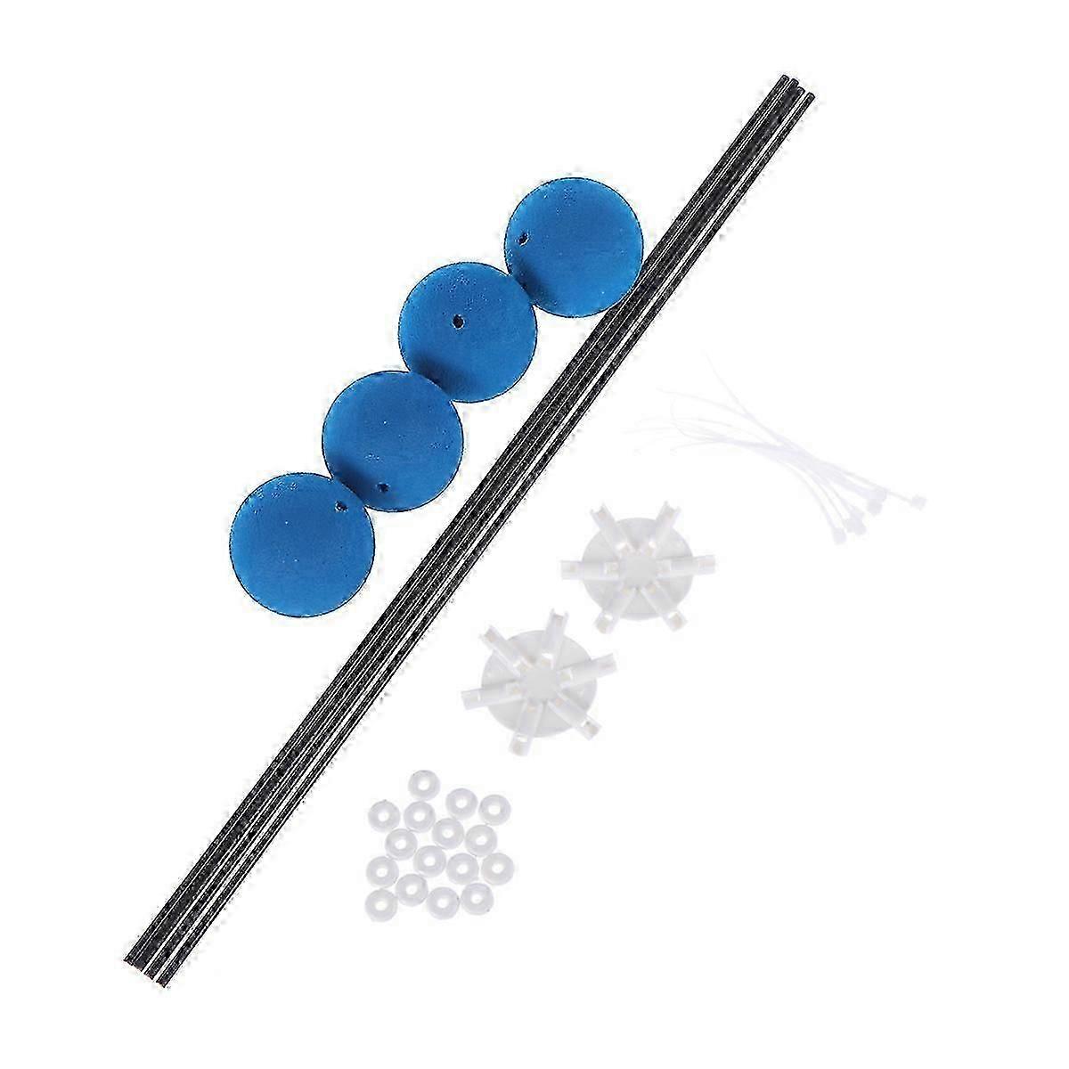 Universal Anti-crash Landing Training Gear Kit Set for RC Helicopter (Blue)