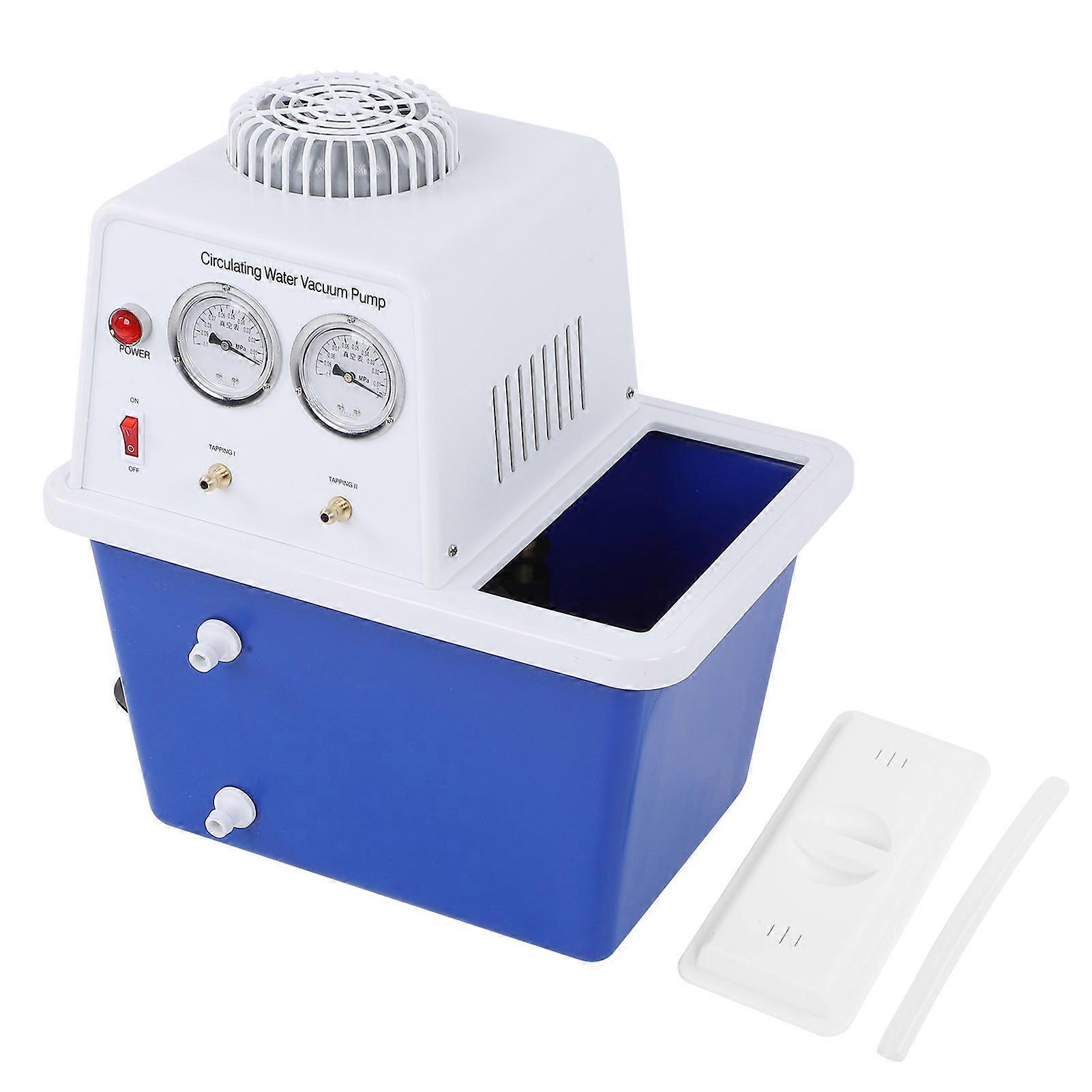 Pompe à vide à circulation d'eau 180 W, équipement de laboratoire polyvalent anticorrosion, 80 l/min, prise UE 220 V