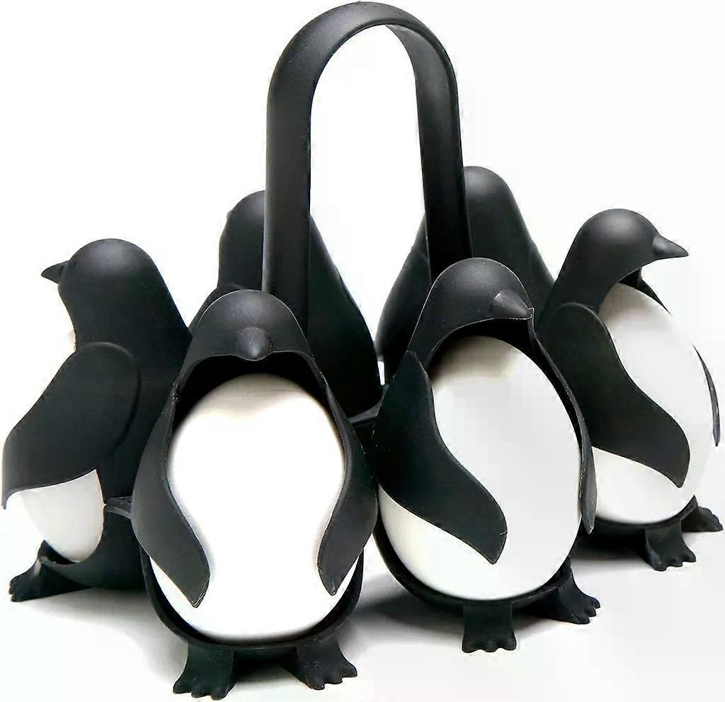 Egg Cooker-Penguin Egg Steamer-Egg Storage Rack