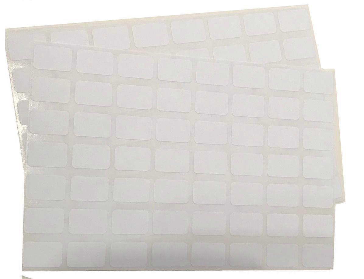 10 sheets st price tags with adhesive white for shop 12x18 mm, Price Labels, Retail Labels
