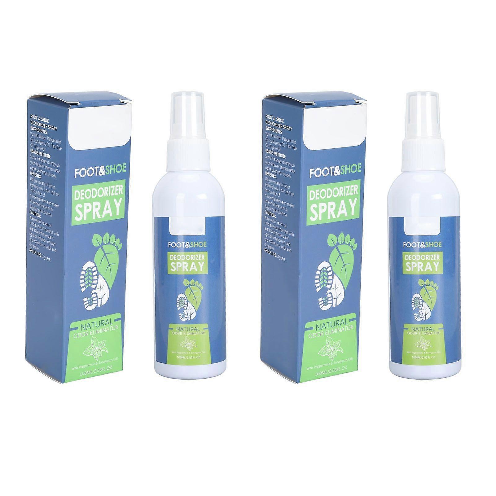 2025 Latest Model 100mlx2 Foot Odor Eliminator Portable Multifunctional Coolin...