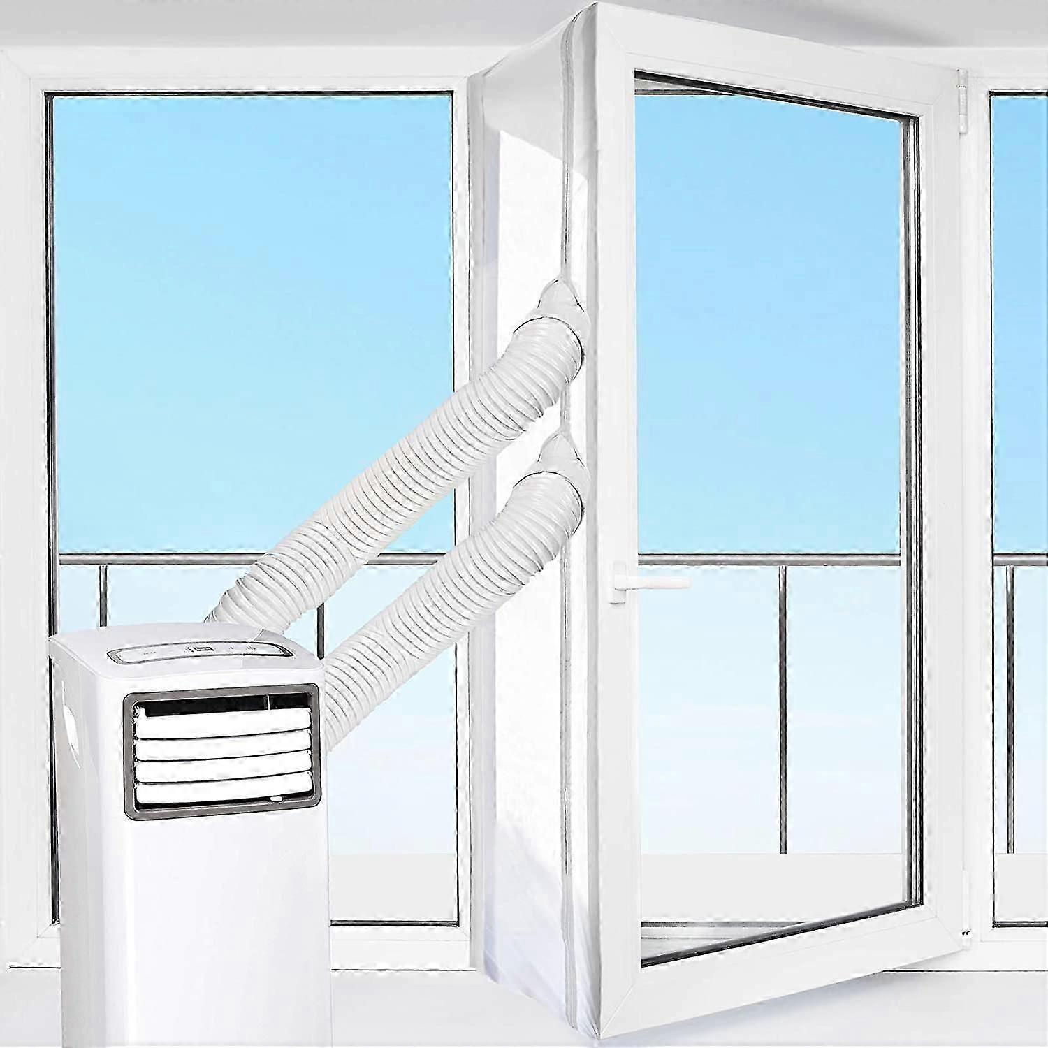 Universal Window Seal Kit for Portable AC & Tumble Dryer - Insulating Foam & Adjustable Panel