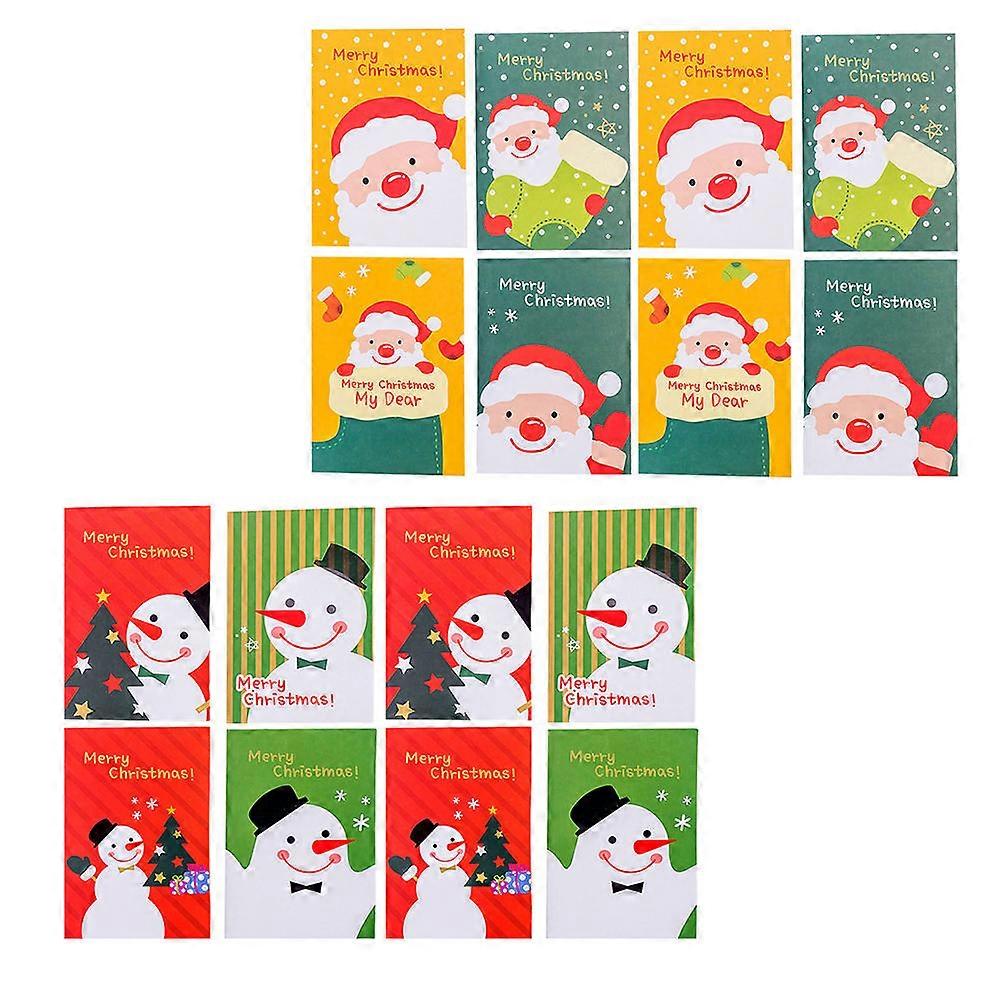 Party Notebook Christmas Pocket Notebooks Bright Color 12.00X8.50X0.50CM Poetry Work 24Pcs