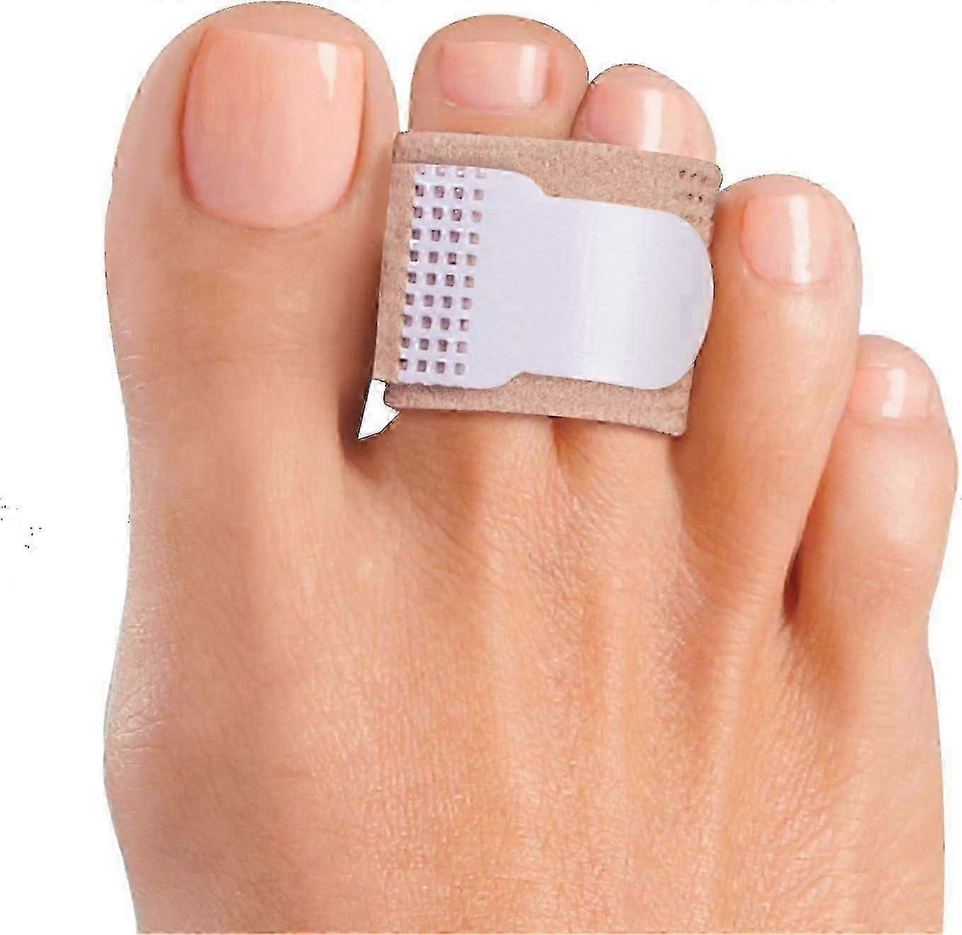 10Pcs Hammer Toe Corrector, Hammer Toe Separator Splints, Hammer Toe Straightener Bandages