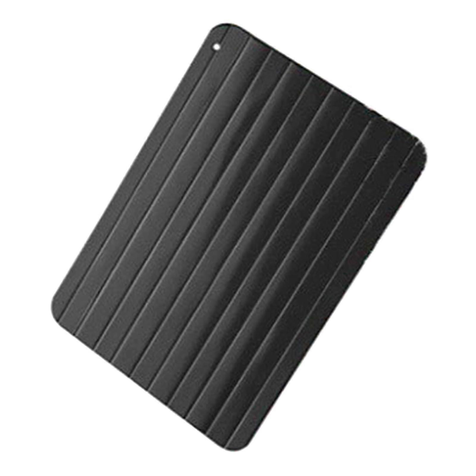 Efficient Thawing Plate, Home Cooking Tool for Frozen Food, Aluminum Defrosting Tray for Meat, Chicken, and More