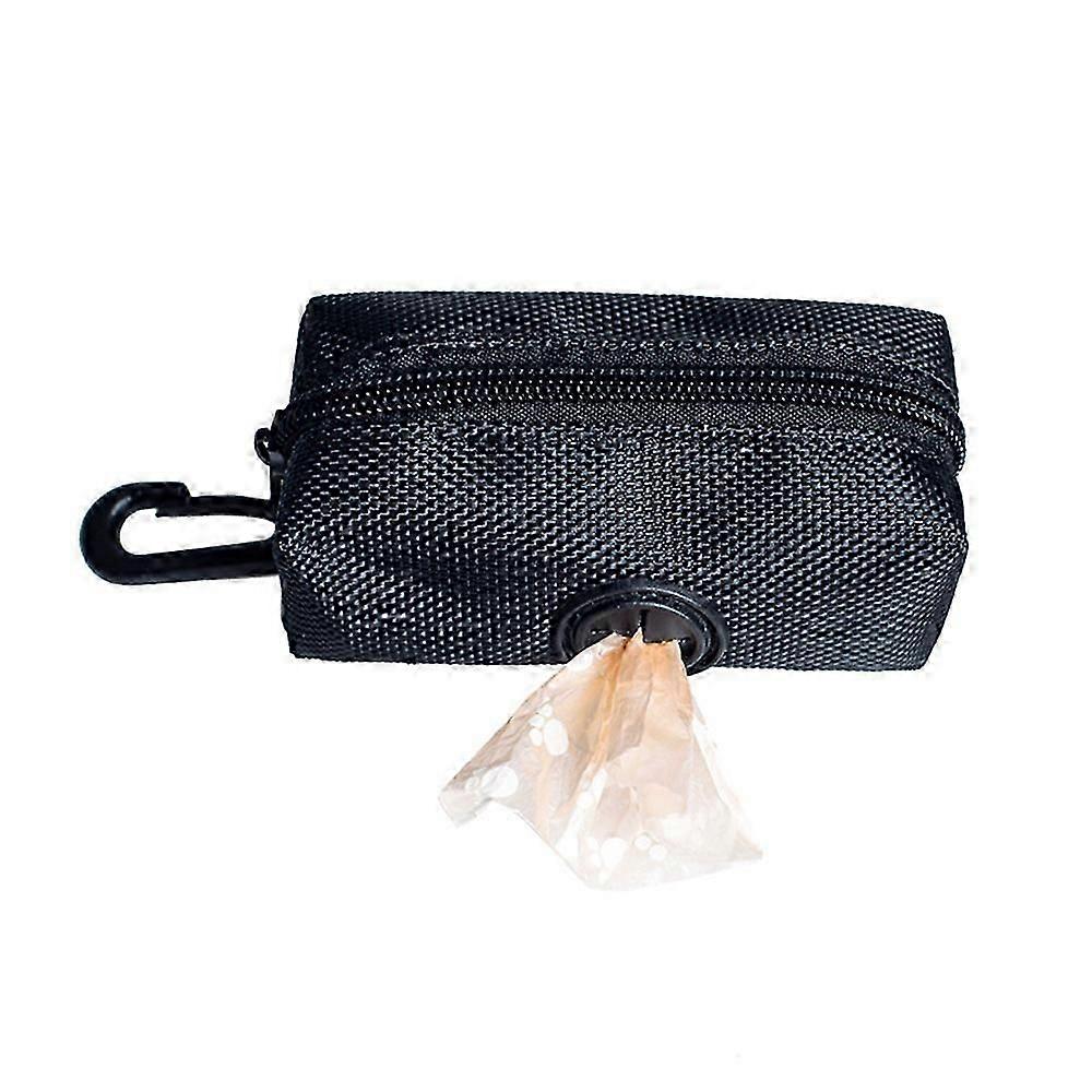 Portable Pet Poop Pick-Up Bag Dispenser with Hook for Leash, Walking and Traveling, Pet Supplies